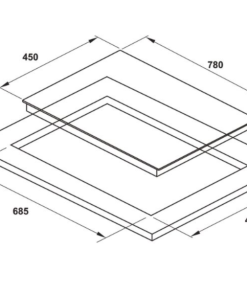 BẾP GAS 2 VÙNG NẤU HAFELE HC G782B